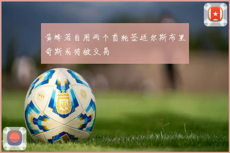 黄蜂若自用两个首轮签迈尔斯布里奇斯或将被交易